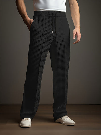 Men’s Textured Straight Leg Lounge Pants