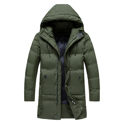 Men’s Hooded Parka Jacket for Outdoors
