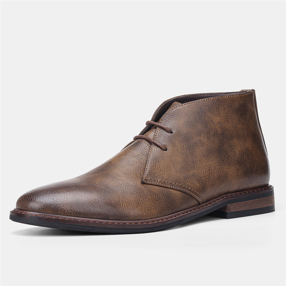 Men’s Suede Chukka Boots Low Profile