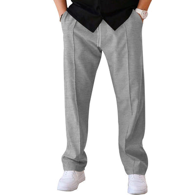 Men’s Straight Fit Pleated Trousers
