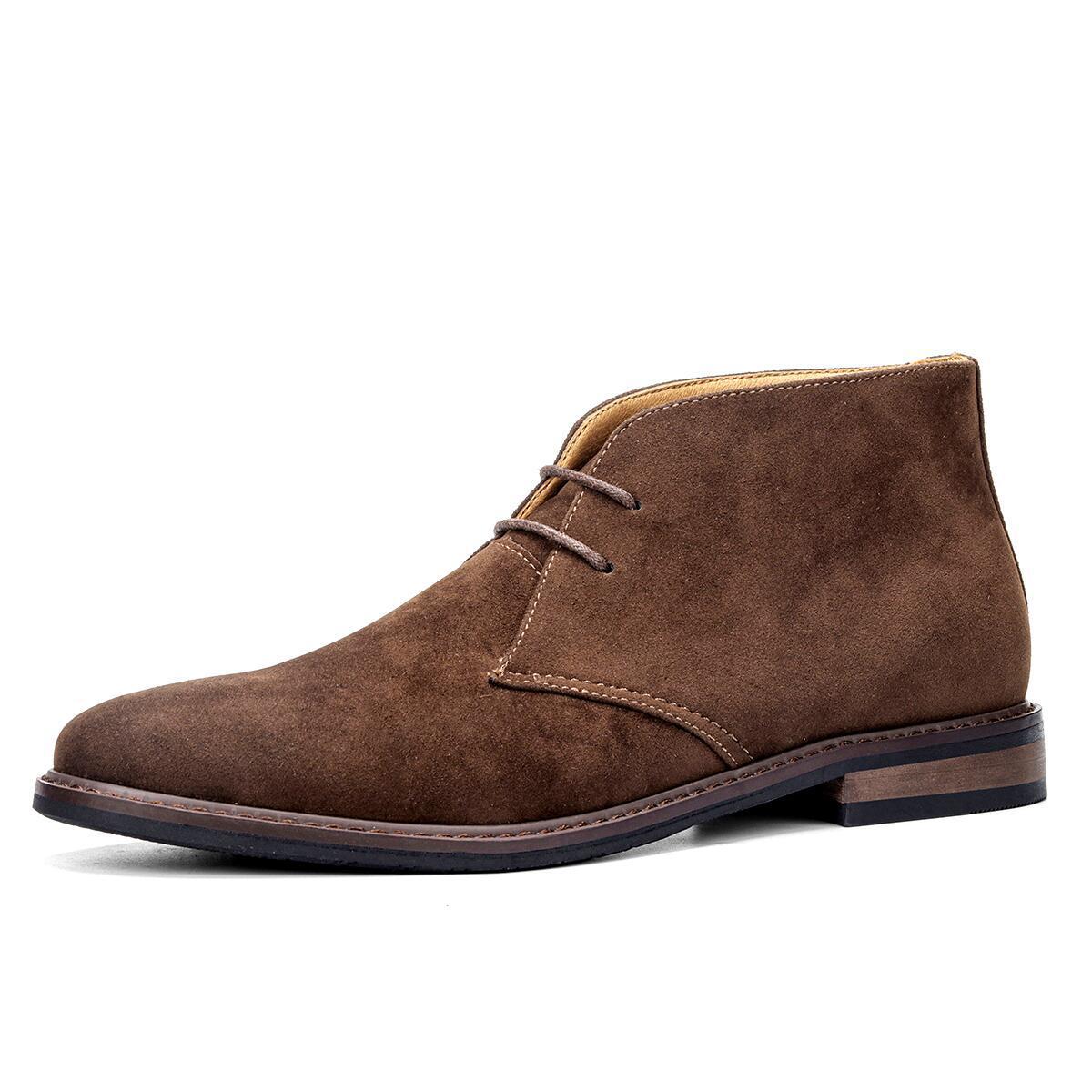 Men’s Suede Chukka Boots Low Profile