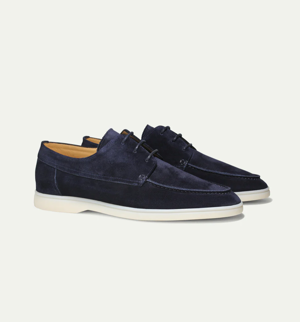 Men’s Navy Lace Up Casual Shoes