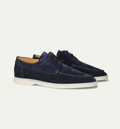 Men’s Navy Lace Up Casual Shoes