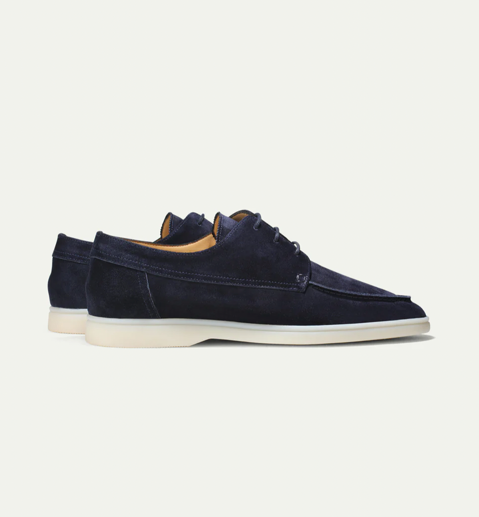 Men’s Navy Lace Up Casual Shoes