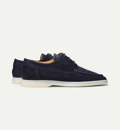 Men’s Navy Lace Up Casual Shoes