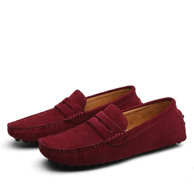Men’s Brown Penny Loafers Slip On