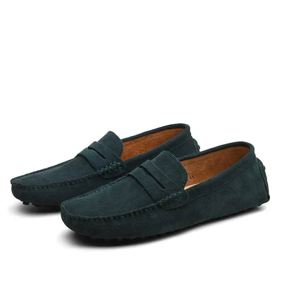 Men’s Brown Penny Loafers Slip On