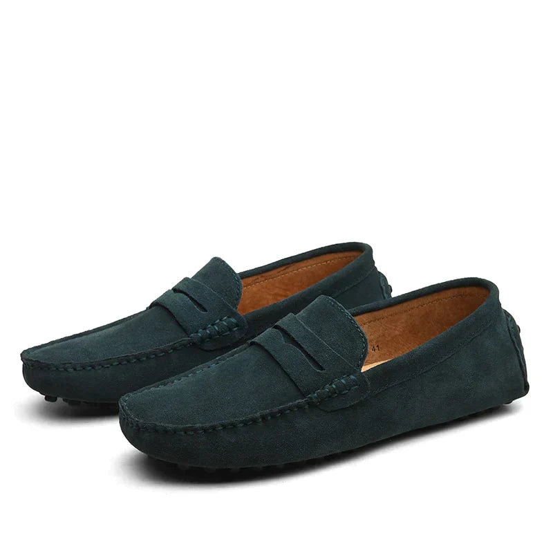 Men’s Brown Penny Loafers Slip On