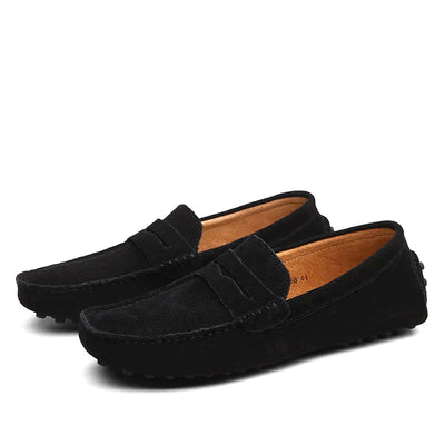Men’s Brown Penny Loafers Slip On