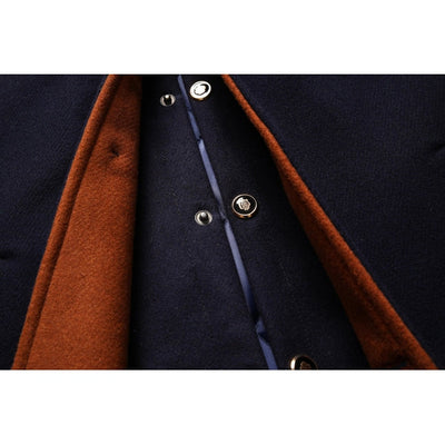 Men’s Wool Button Front Coat