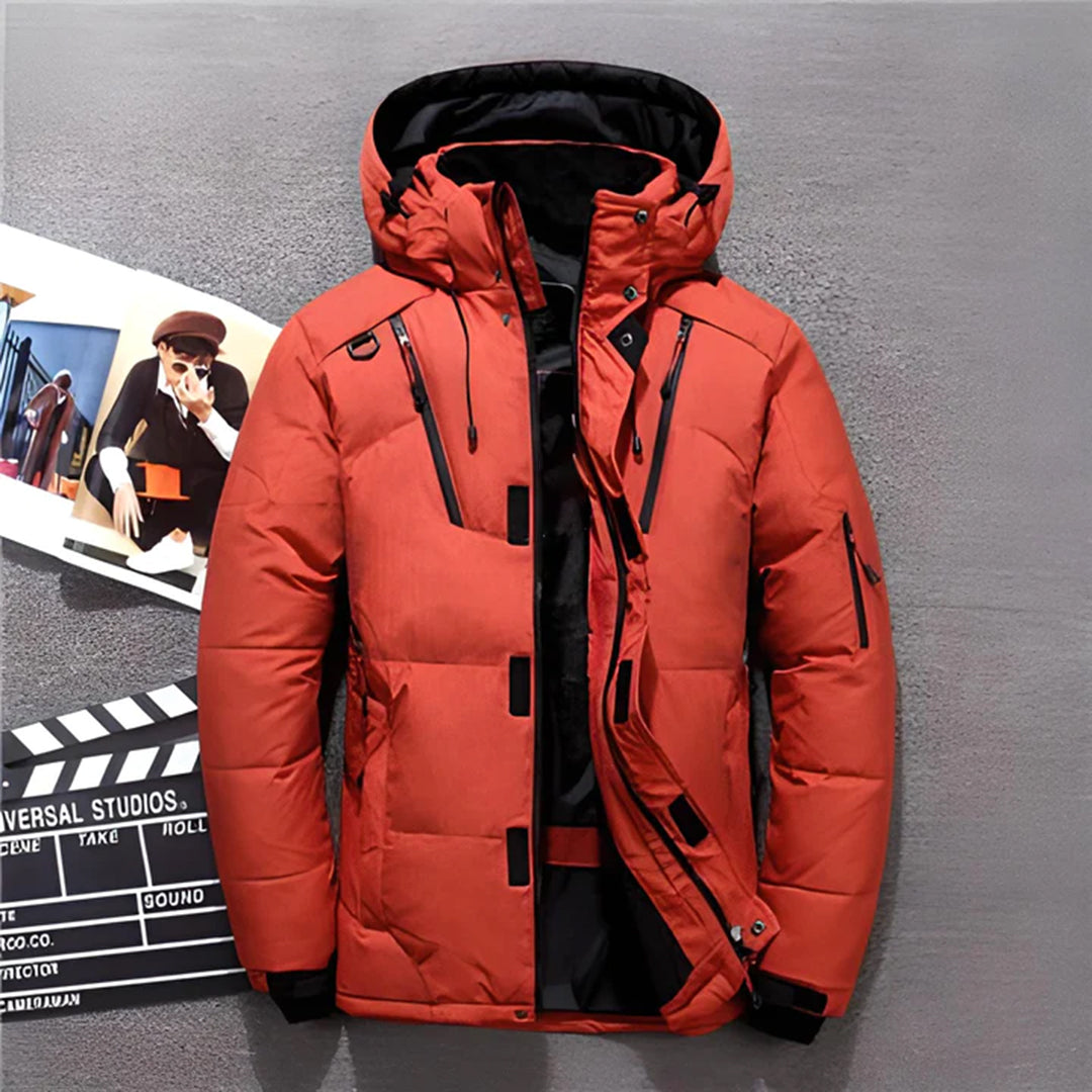 Men’s Hooded Winter Zip Jacket