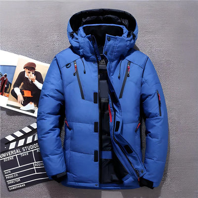 Men’s Hooded Winter Zip Jacket
