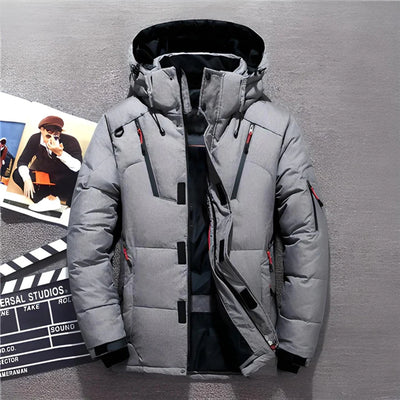 Men’s Hooded Winter Zip Jacket