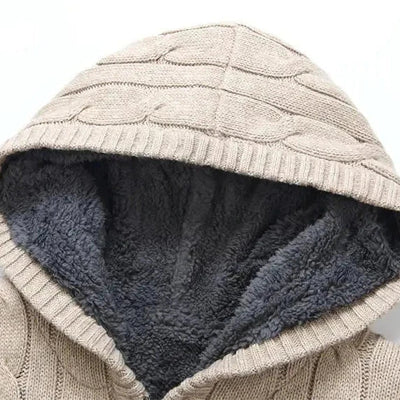 Men's Wool Knit Crewneck Sweater