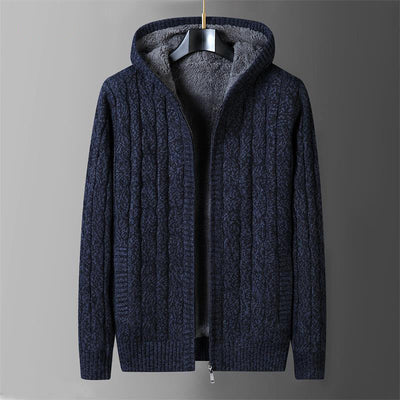 Men's Wool Knit Crewneck Sweater