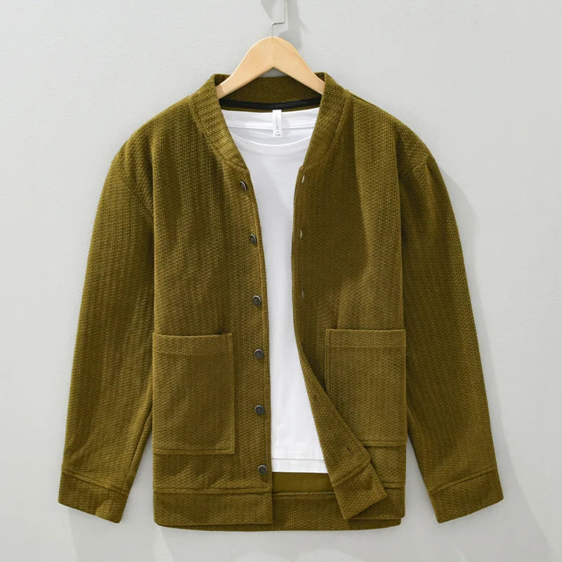 Men's Corduroy Button Front Jacket