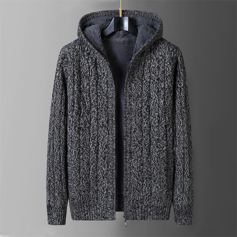 Men's Wool Knit Crewneck Sweater