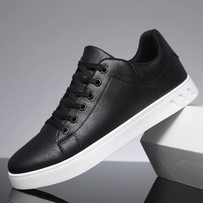 Men’s Lace Up White Sole Sneakers