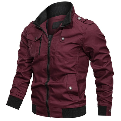 Men’s Regular Fit Bomber Jacket