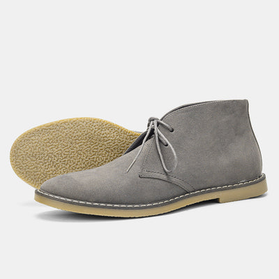 Men’s Suede Chukka Boots Low Profile