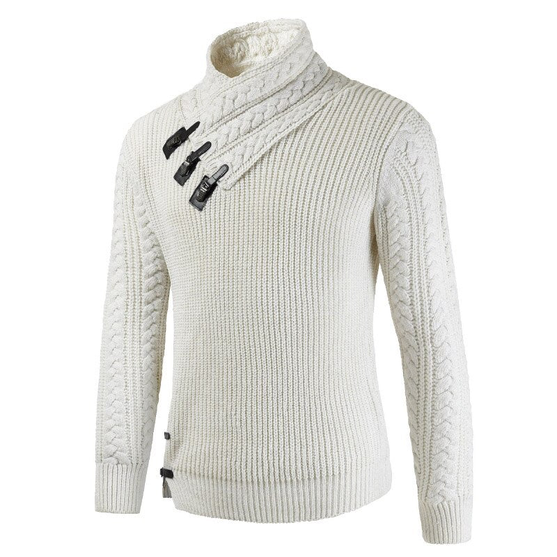 Men’s Crew Neck Knit Pullover