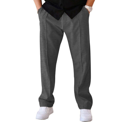 Men’s Straight Fit Pleated Trousers