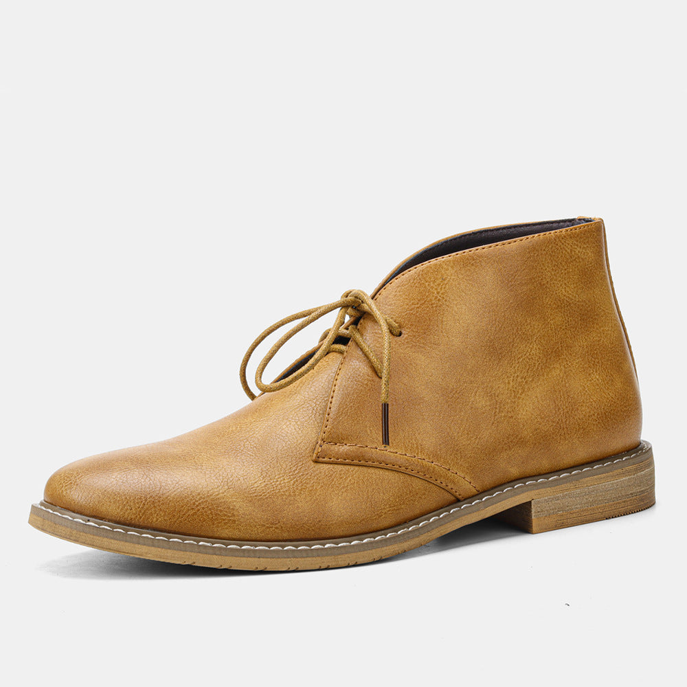 Men’s Suede Chukka Boots Low Profile