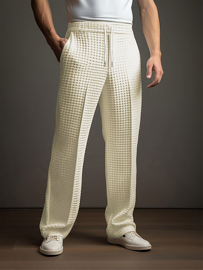 Men’s Textured Straight Leg Lounge Pants