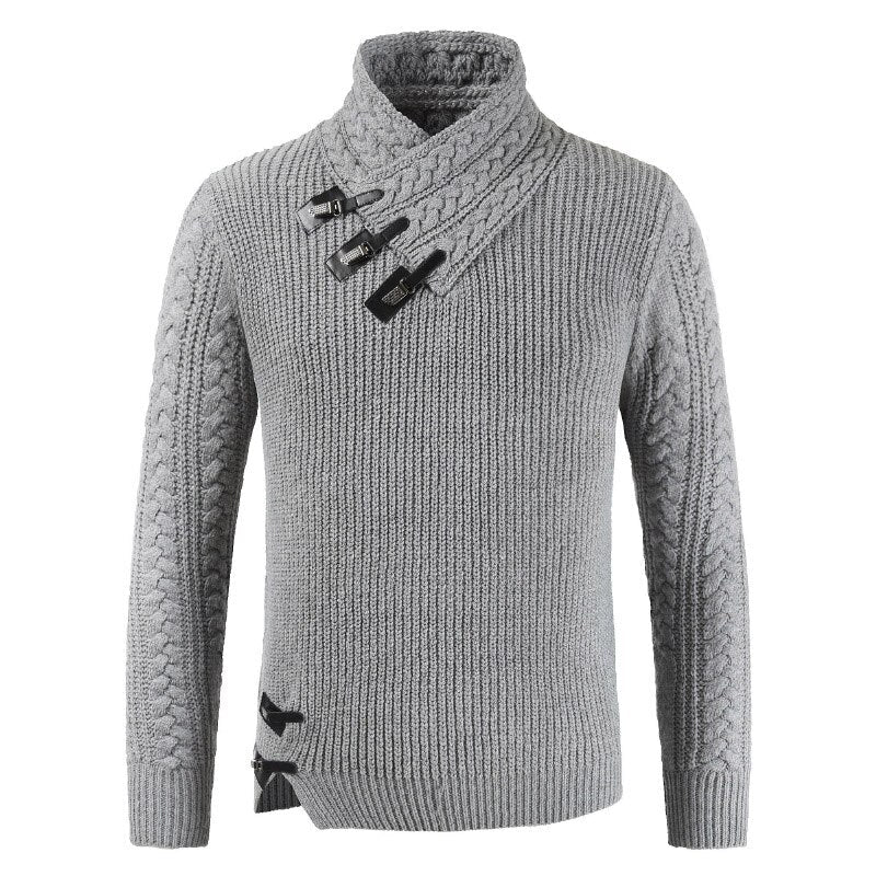 Men’s Crew Neck Knit Pullover