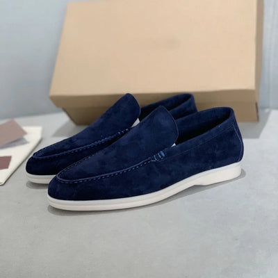 Men’s Slip On Loafers with Contrast Sole